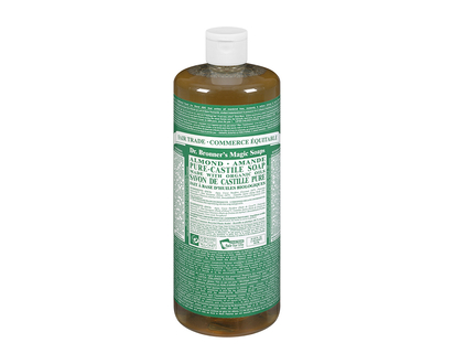 Dr. Bronner's 18-IN-1 Pure-Castile Liquid Soap - Almond - 946ml