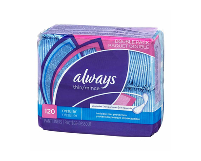 Always Pantiliners - Thin Regular - 120s - 10796