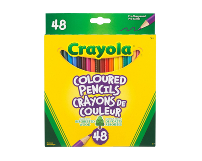 Crayola iQ Colored Pencil - 48's
