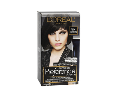 L'Oreal Superior Preference Infinia Fade-Defying Hair Colour - I2N Purest Black