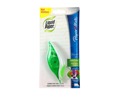 Liquid Paper DryLine Grip White Correction Tape