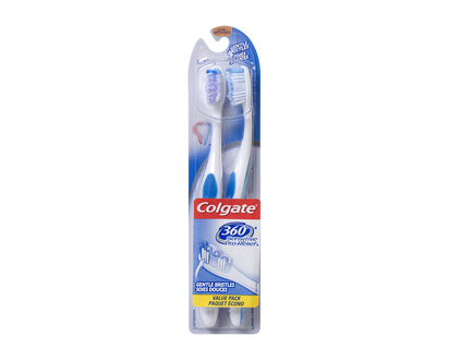 Colgate 360 Sensitive Pro-Relief Toothbrush - Ultra Soft - 2 pack