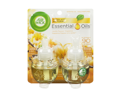 Air Wick Scented Oil Refill - Vanilla Passion - 2 x 21ml