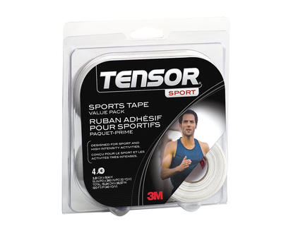 Tensor Sports Tape Value Pack - 4 Rolls 
