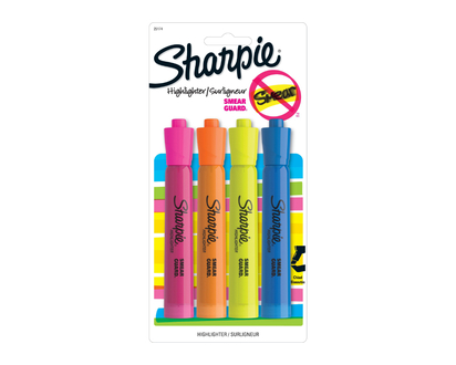 Sharpie Accent Highlighters - 4 pack