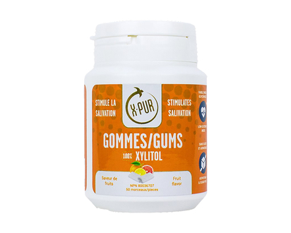 X-Pur Xylitol Gums - Fruit - 50s