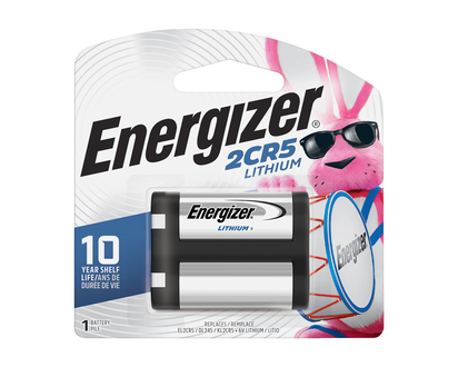 Energizer 6V Lithium Battery Single EL2CR5