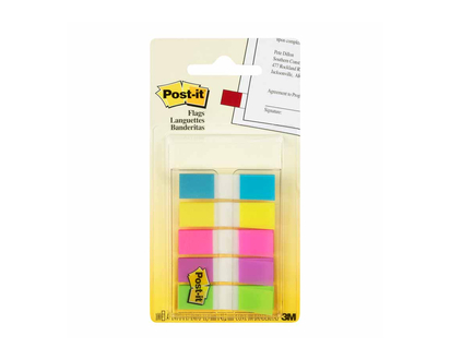 3M Post-it Flags - 5 pack