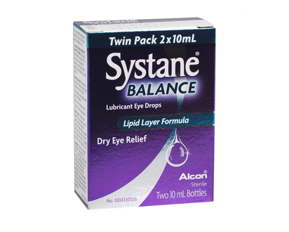 Systane Balance Lubricant Eye Drops - 2 x 10ml