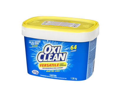 OxiClean Versatile Stain Remover Powder Tub - 1.36kg/64 Loads