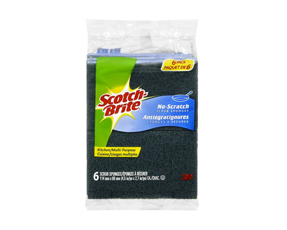 Scotch-Brite No Scratch Sponge - 6 pack