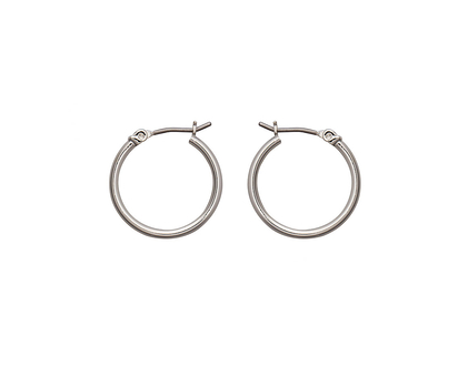 Nine West Basic Hoop Earrings