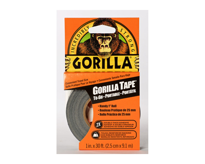 Gorilla Tape 1 Inch Handy Roll - 9 m
