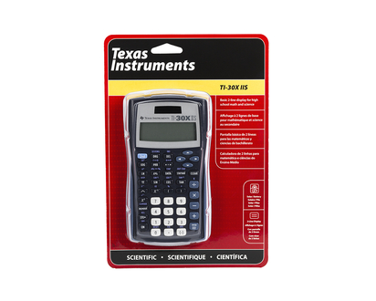 T.I. 2 Line Scientific Calculator - Black - TI30XIIS