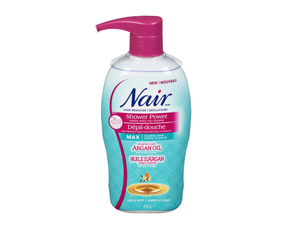 Nair Shower Power Max Hair Remover Cream - Legs & Body - 312g