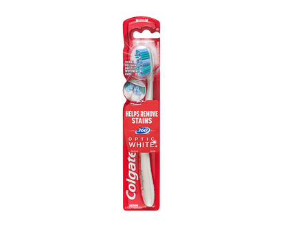 Colgate Optic White Toothbrush - Medium