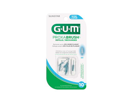 G.U.M Proxabrush Refills - Wide - 10s