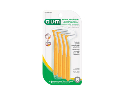 G.U.M Proxabrush Angle Cleaners - 6s