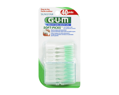 G.U.M. Soft-Picks with Travel Case - 40s