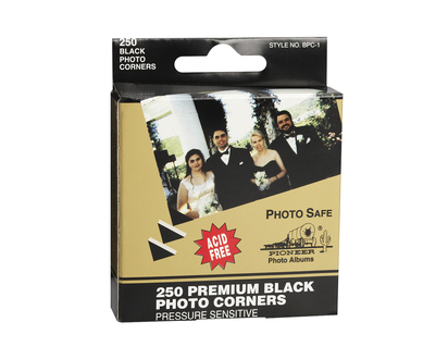 Pioneer Black Photo Corners