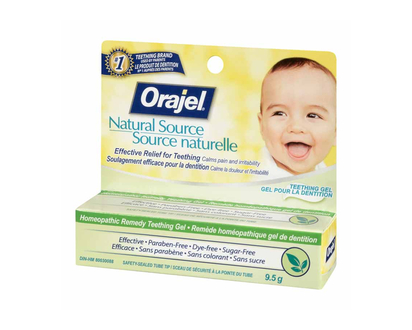 Orajel Homeopathic Teeth/Gel - 9.5g