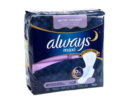 Always Maxi Overnight - Extra Heavy - 20s