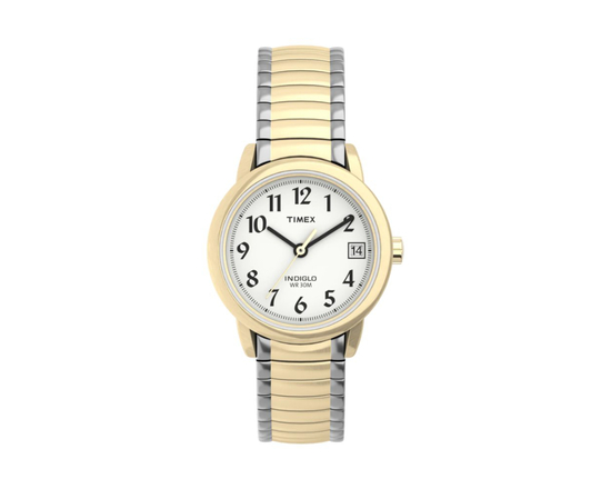 Timex Dress Women's Watch - White/Gold - 2H381