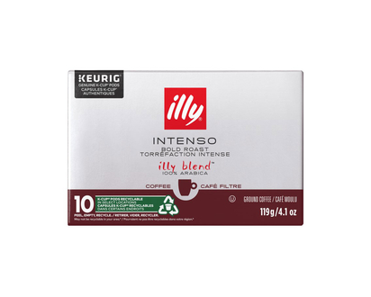 Illy K-Cup Coffee - Dark Roast - 10s