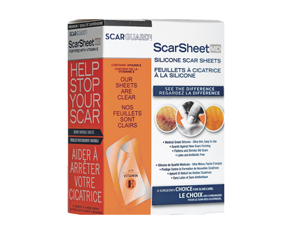 ScarGaurd ScarSheet MD Silicone Scar Sheets - 21s