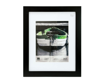 Kiera Grace Langford Black Wood Frame - 11x14-Inch Matted for 8x10-Inch
