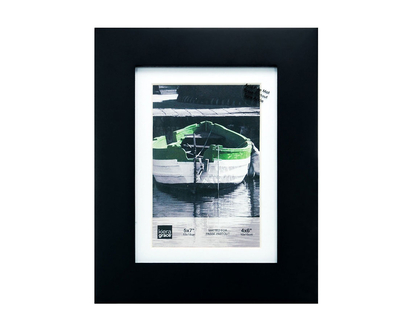 Kiera Grace Langford Black Wood Frame - 5x7-Inch Matted for 4x6-Inch