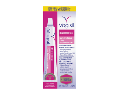 Vagisil 1% Hydrocortisone Anti-Itch Cream - 30g