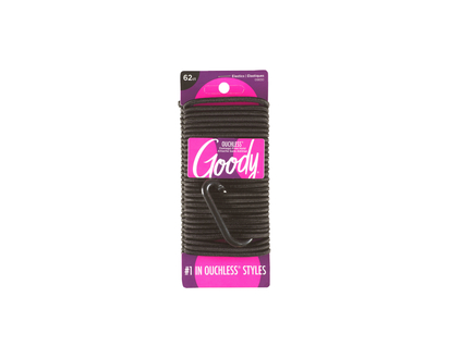 Goody Ouchless Elastics with a Clip - 9830 - 62s