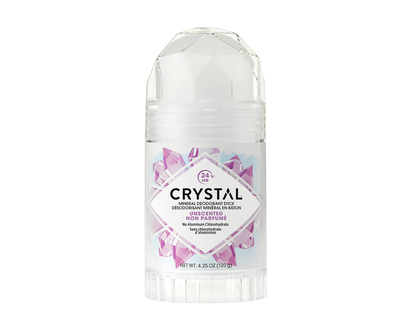 Crystal Mineral Deodorant Stick - Unscented - 120g