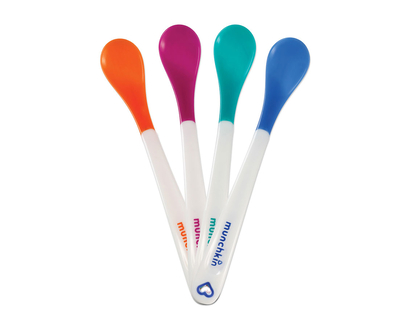Munchkin White Hot Infant Spoons - 4 pack - 43682
