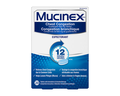Mucinex Expectorant Tablets - 20s