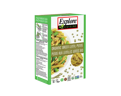 Explore Cuisine Penne - Green Lentil - 227g