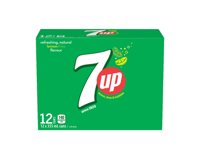 7UP Lemon Lime - Pack of 12