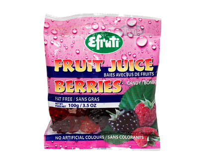 Efruti Fruit Juice Berries - 100g