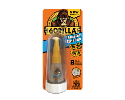 Gorilla Super Glue with Brush