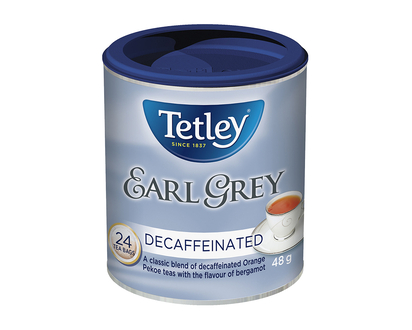 Tetley Decaffeinated Earl Grey Tea - 24s