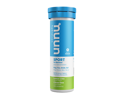Nuun Active Effervescent Electrolyte Supplement - Lemon Lime - 10s