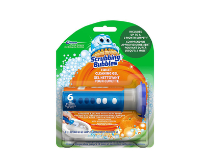 Scrubbing Bubbles Toilet Cleaning Gel - Hydrogen Peroxide - 6 discs