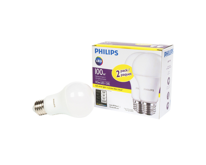 PHILIPS A19 LED SOFTWHITE