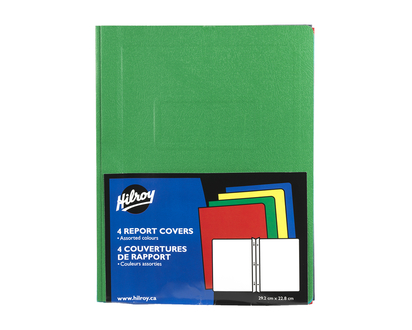 Hilroy Report Covers - 4 pack