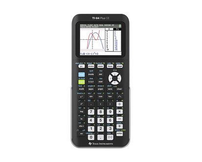 TI 84 Plus CE Graphing Calculator - Black - TI84PLUSCE