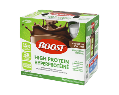 BOOST High Protein Drink - Chocolate - 6 x 237ml