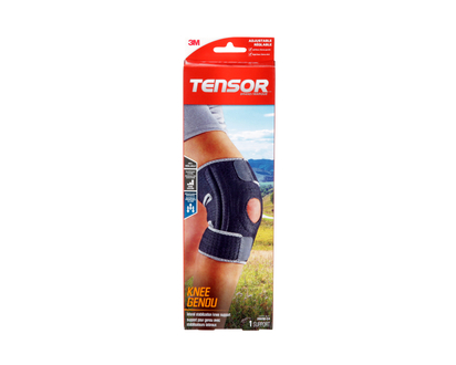 Tensor Knee Brace with Dual Side Stabilizers - One Size