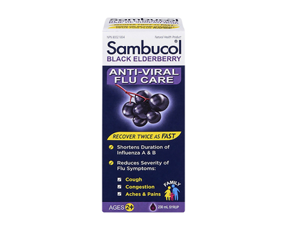 Sambucol Black Elderberry Anti-Viral Flu Care - 230ml