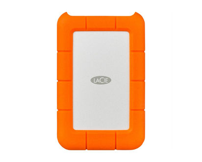 LaCie Rugged Mini 2TB USB3.0 External Hard Drive Portable - Orange